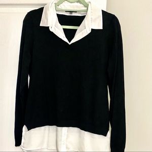 Sweater, blouse combo